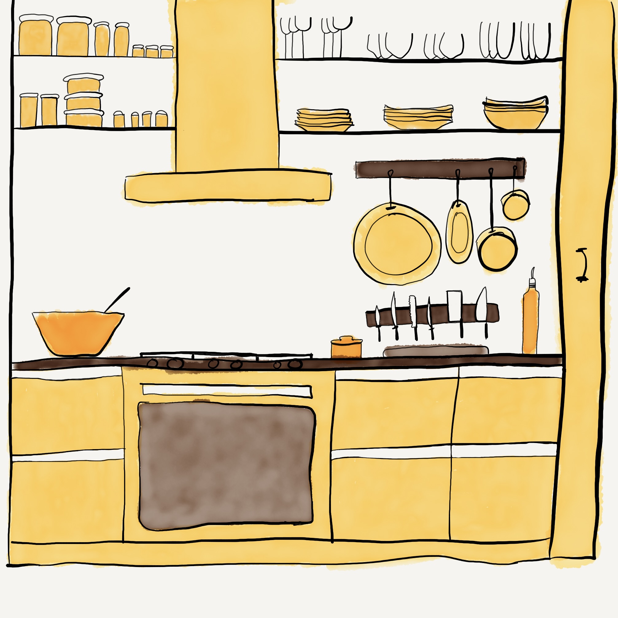image of a cozy kitchen